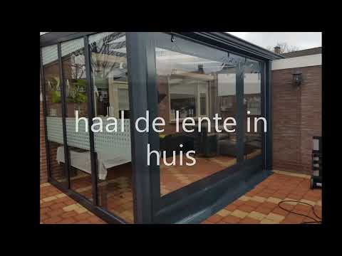 Verandazeilen, op maat gemaakt voor uw overkapping.