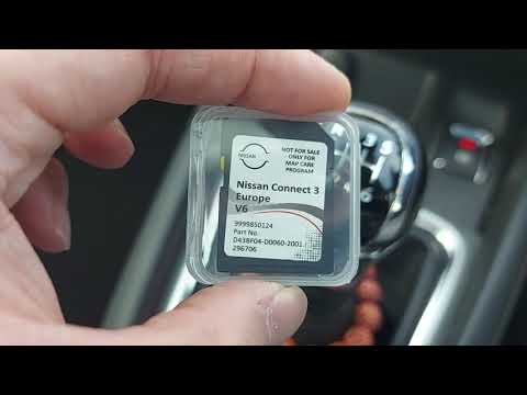 Update the Nissan Connect 3 SatNav maps on a Qashqai 2015 (J11) v5 to v6