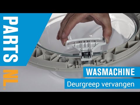 Deurgreep vervangen van wasmachine, PartsNL uitleg