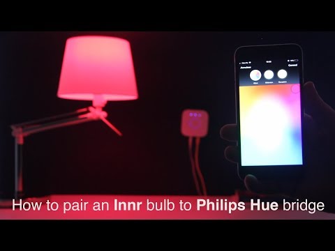 How to pair an Innr bulb to Philips Hue bridge