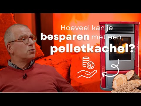 Hoeveel kan je besparen door te verwarmen met een pelletkachel?