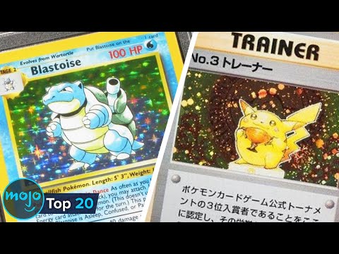 Top 20 Most Expensive Pokémon Cards