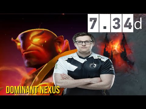 Ember Spirit 7.34d Dota 2 Gameplay - Liquid.qojqva Dominant Nexus