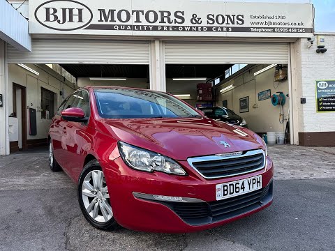 2014/64 PEUGEOT 308 1.6 HDI SW ACTIVE!! Free road tax!! Satnav!! Full Peugeot history!! Only £6995!!