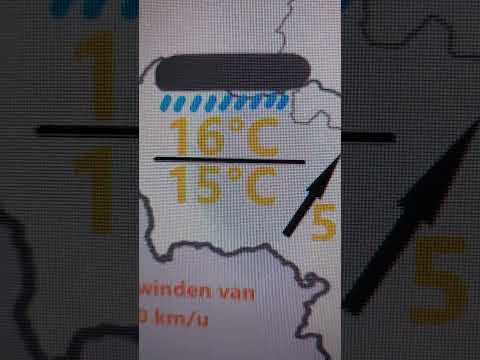 weerbericht voor 31 december 2022 ( kans op veel wind met rukwinden van 70 km/u tot 85 km/u )