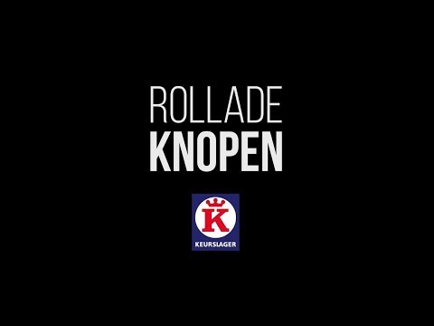 Keurslager - Rollade knopen