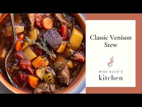 Classic Venison Stew