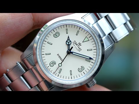 [Đẹp] Time Factors Smiths Everest White 36mm PRS-25 | ICS Authentic 0982298881