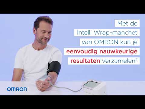 Omron voorgevormde Intelli wrap-manchet 360 graden om de bovenarm meten | Bloeddrukmeter.shop