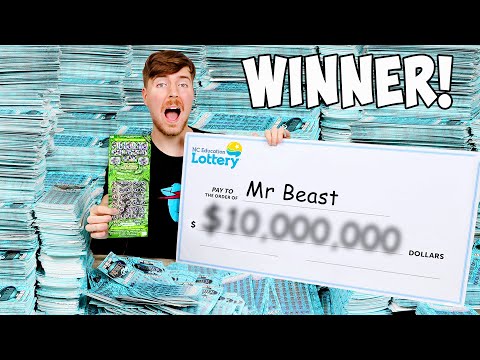 I Spent $1,000,000 On Lottery Tickets and WON