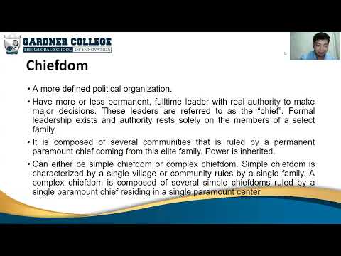 UCSP: Political Organization / Authority and Legitimacy