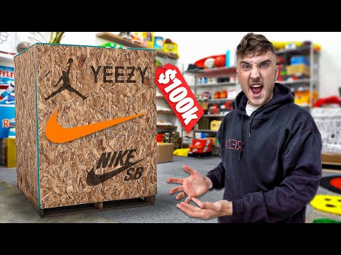 Unboxing ANOTHER $100,000 Sneaker Mystery Box...