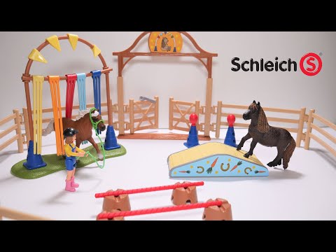 Schleich Pony Agility Training Unboxing | Schleich Farm World 42481