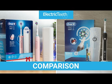 Oral-B Pro 2 2500 vs Pro 3 3500