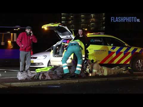 Meerdere gewonden bij aanrijding - 'S-Gravelandseweg Schiedam